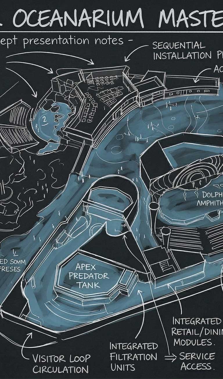 Aquarium Concept DesignPlanning