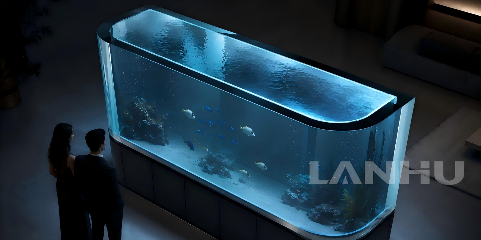 Rounded Corner Integrated Acrylic Aquarium-C04.png